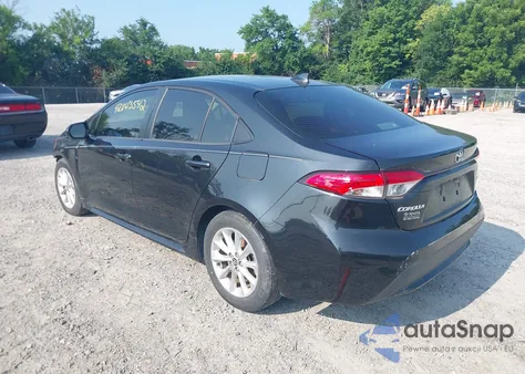 2020 Toyota Corolla Le из США, поврежденный, VIN 5YFEPRAE9LP120583